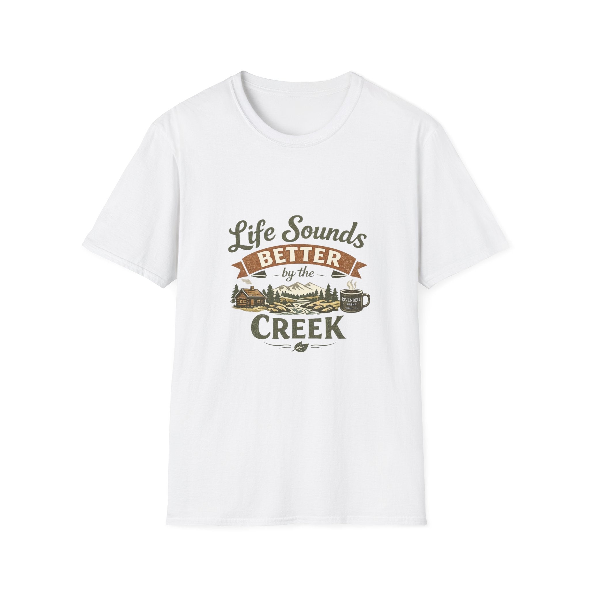 Life Sounds Better by the Creek Graphic Tee