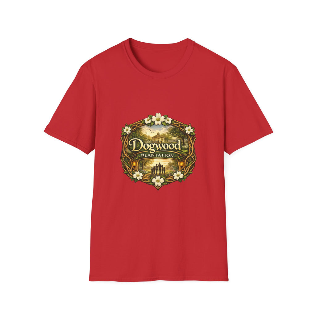 Dogwood Plantation T‑Shirt — Vintage Floral Southern Estate Tee