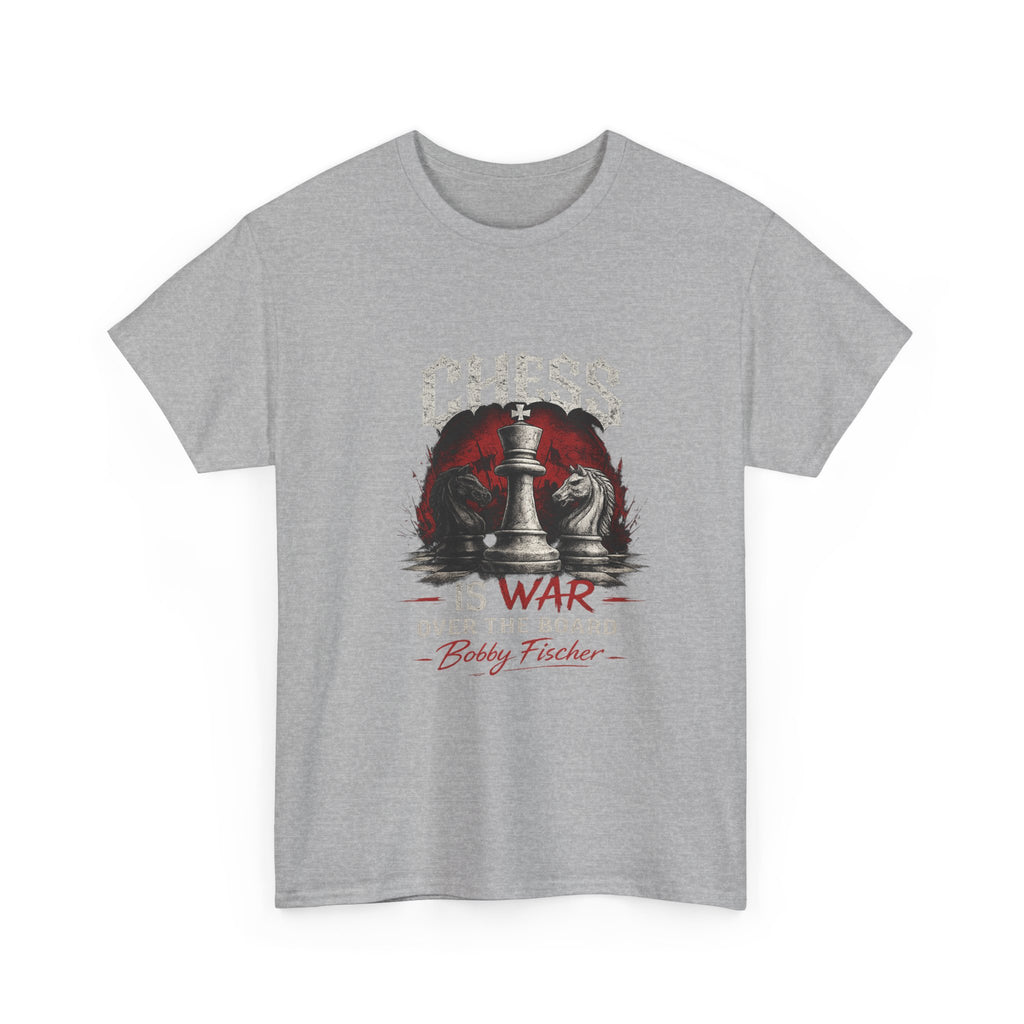 "Chess Is War Over the Board" Bobby Fischer Graphic Tee