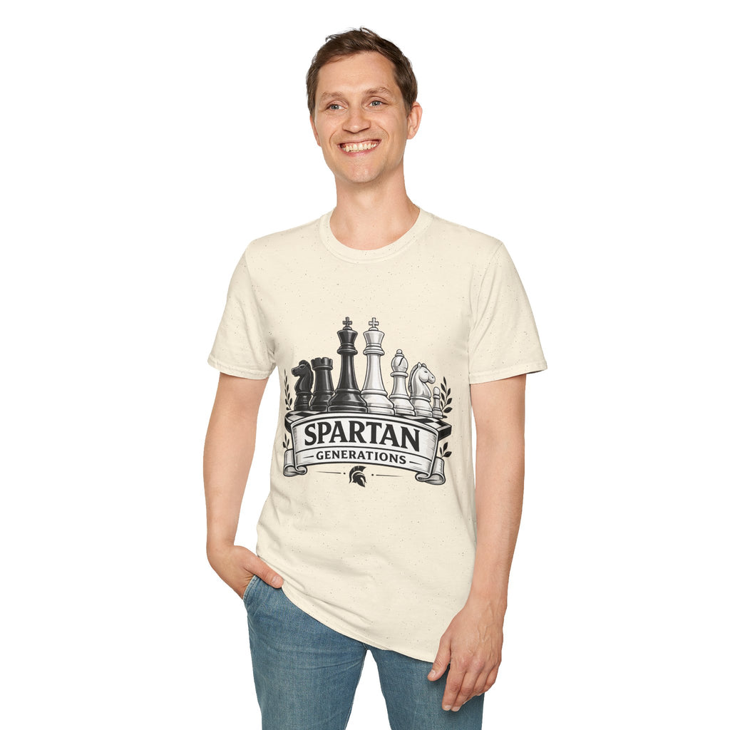 Spartan Generations Chess Pieces T-Shirt