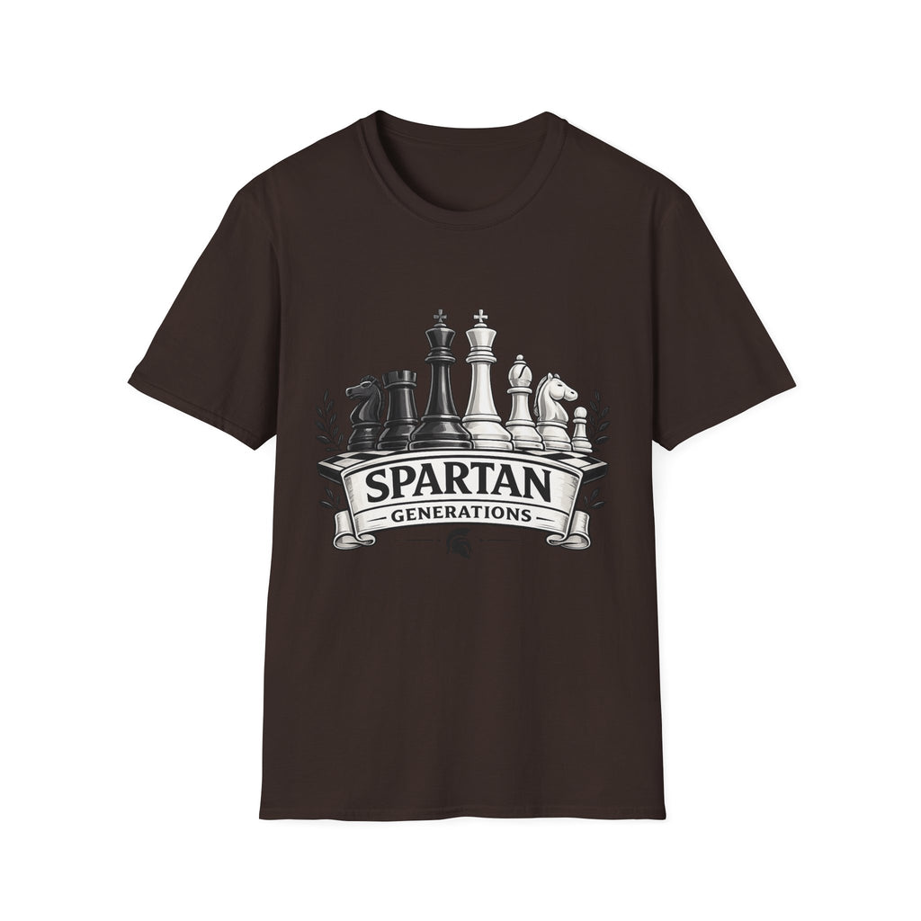 Spartan Generations Chess Pieces T-Shirt