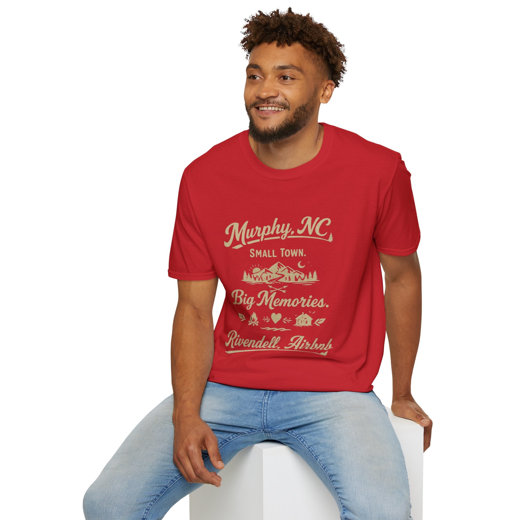 Murphy, NC Small Town Tee — Vintage Mountain Adventure T-Shirt