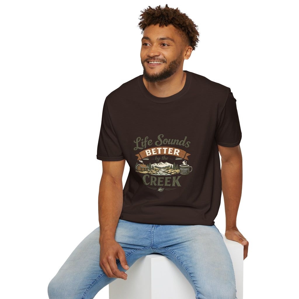 Life Sounds Better by the Creek Graphic Tee