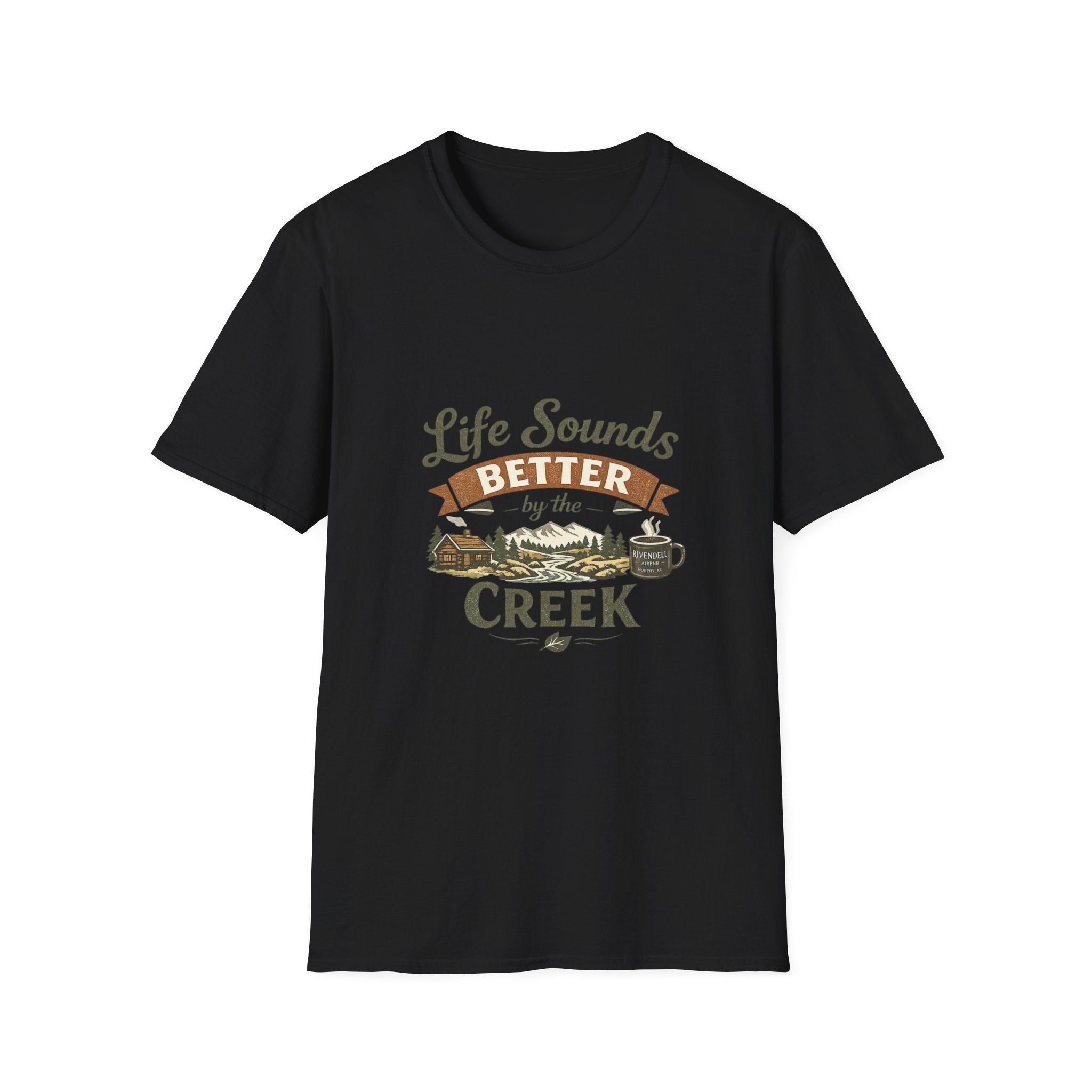 Life Sounds Better by the Creek Graphic Tee