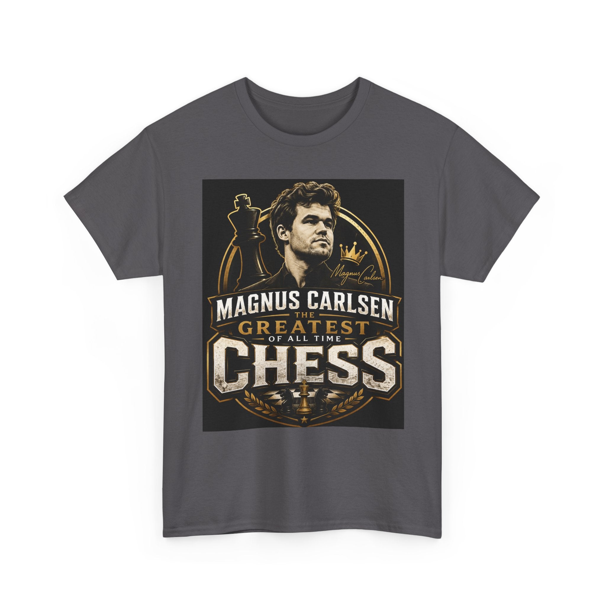 Greatest of All Time Chess T‑Shirt — Magnus Carlsen Tribute