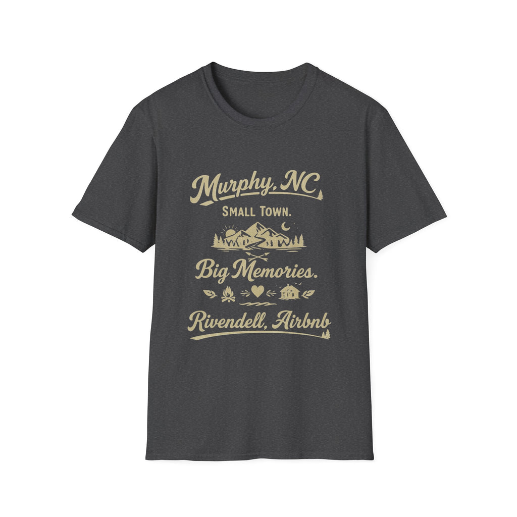 Murphy, NC Small Town Tee — Vintage Mountain Adventure T-Shirt
