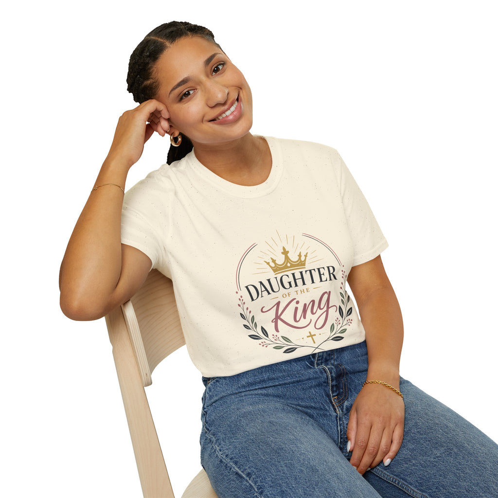 Daughter of the King T-Shirt — Christian Crown Faith Tee