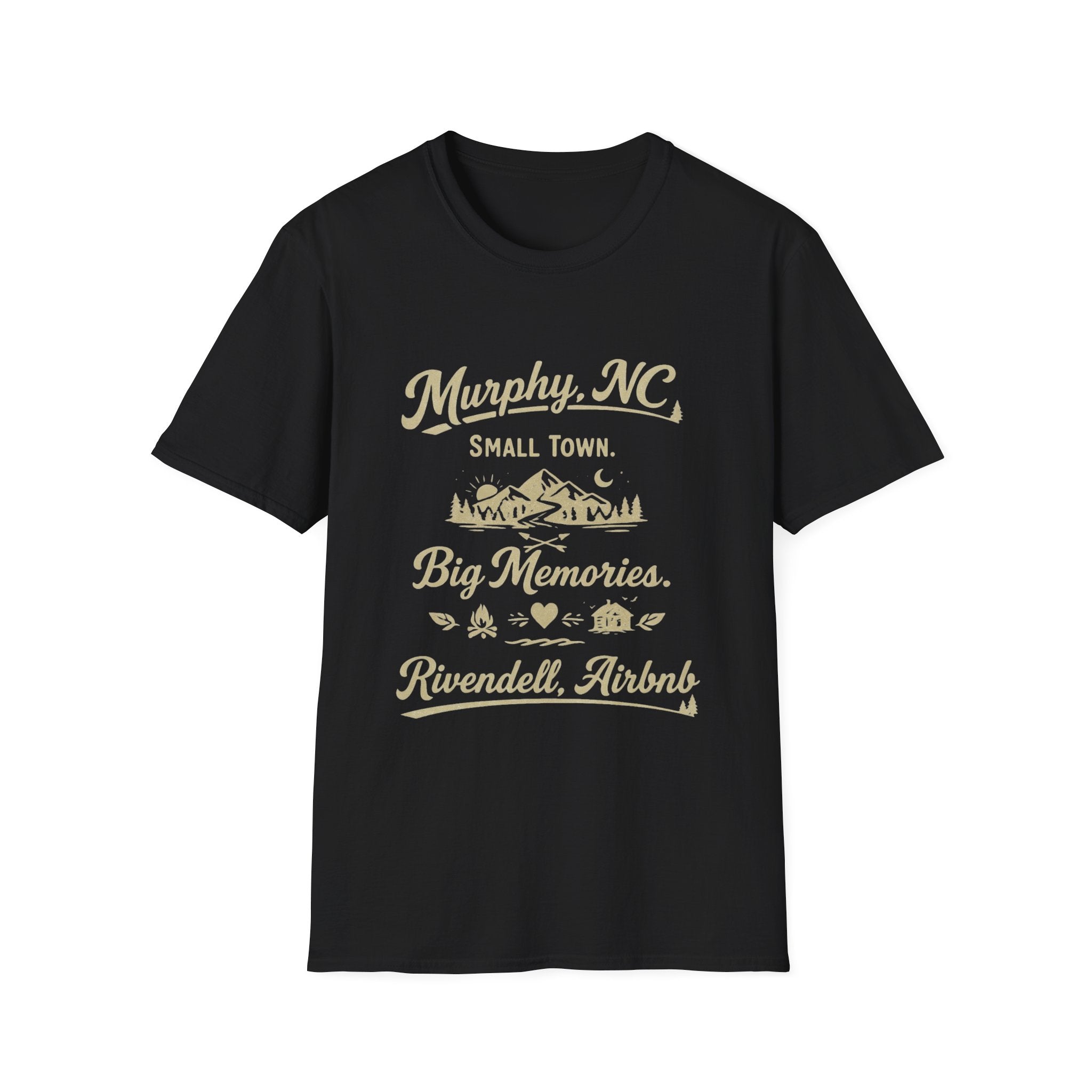 Murphy, NC Small Town Tee — Vintage Mountain Adventure T-Shirt