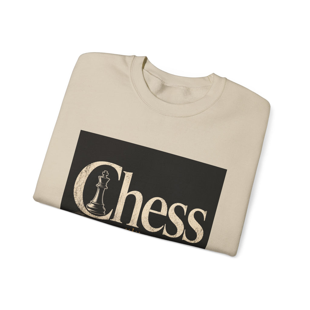 Chess Crewneck Sweatshirt – ‘He didn't lose the crown, he decided to give it up’