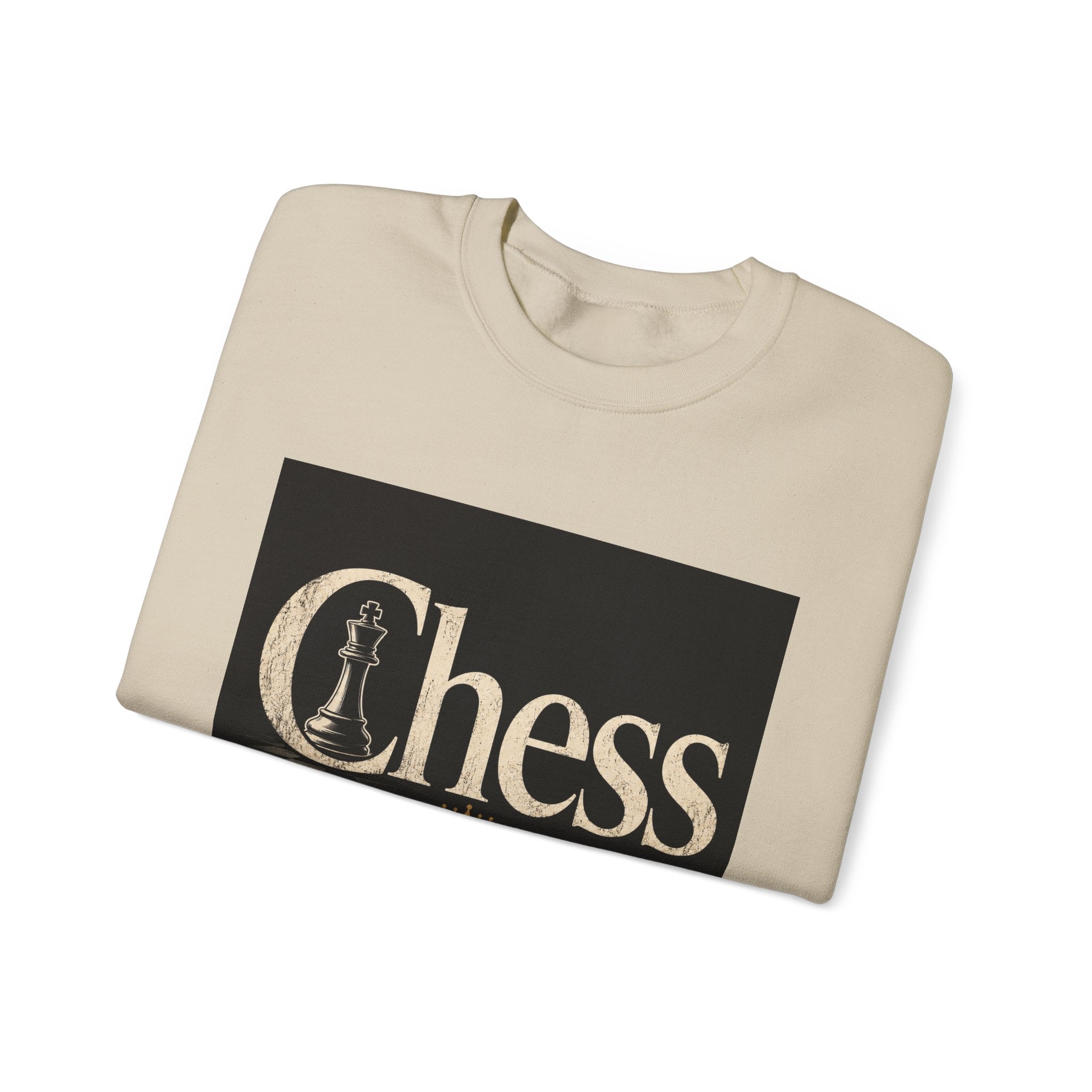 Chess Crewneck Sweatshirt – ‘He didn't lose the crown, he decided to give it up’