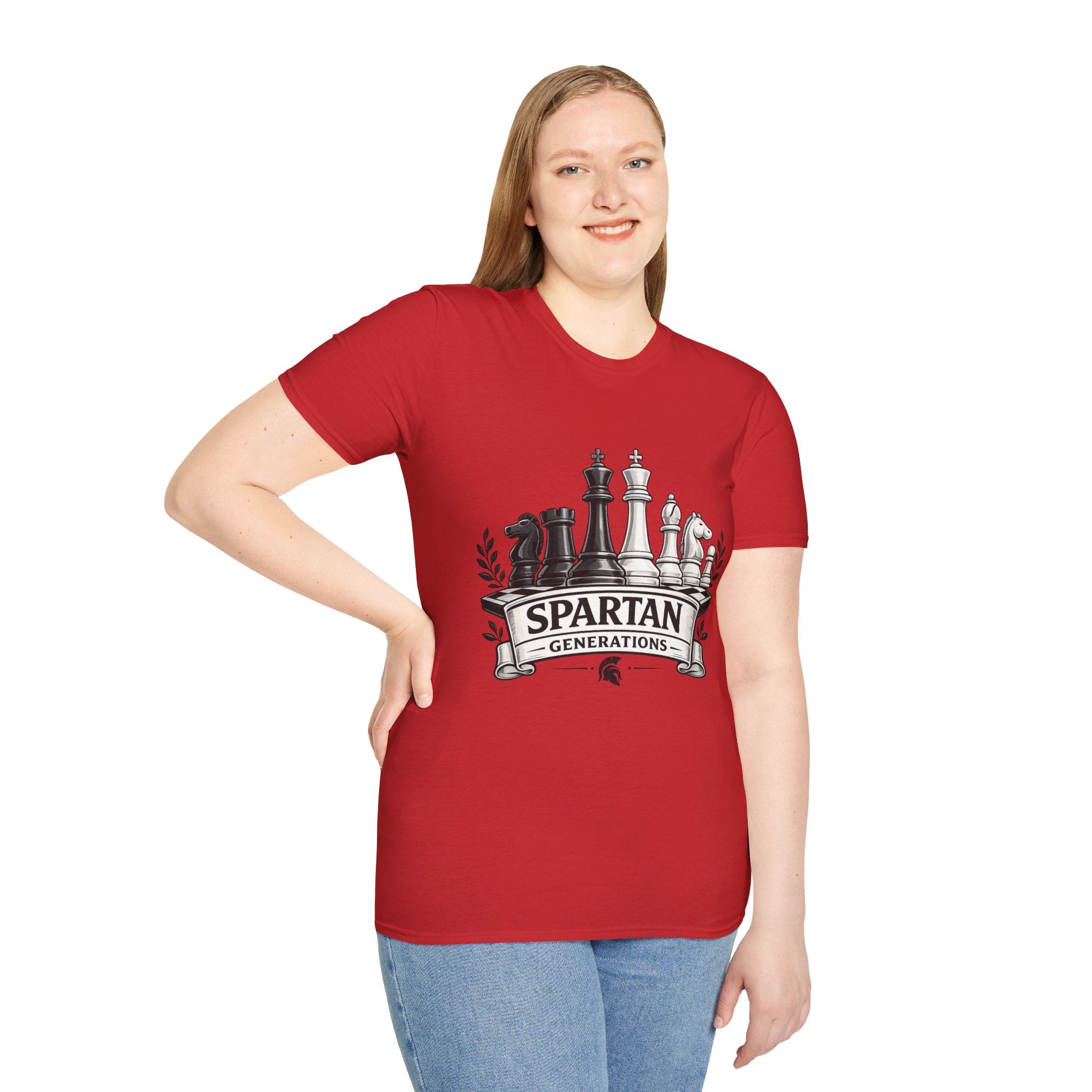 Spartan Generations Chess Pieces T-Shirt