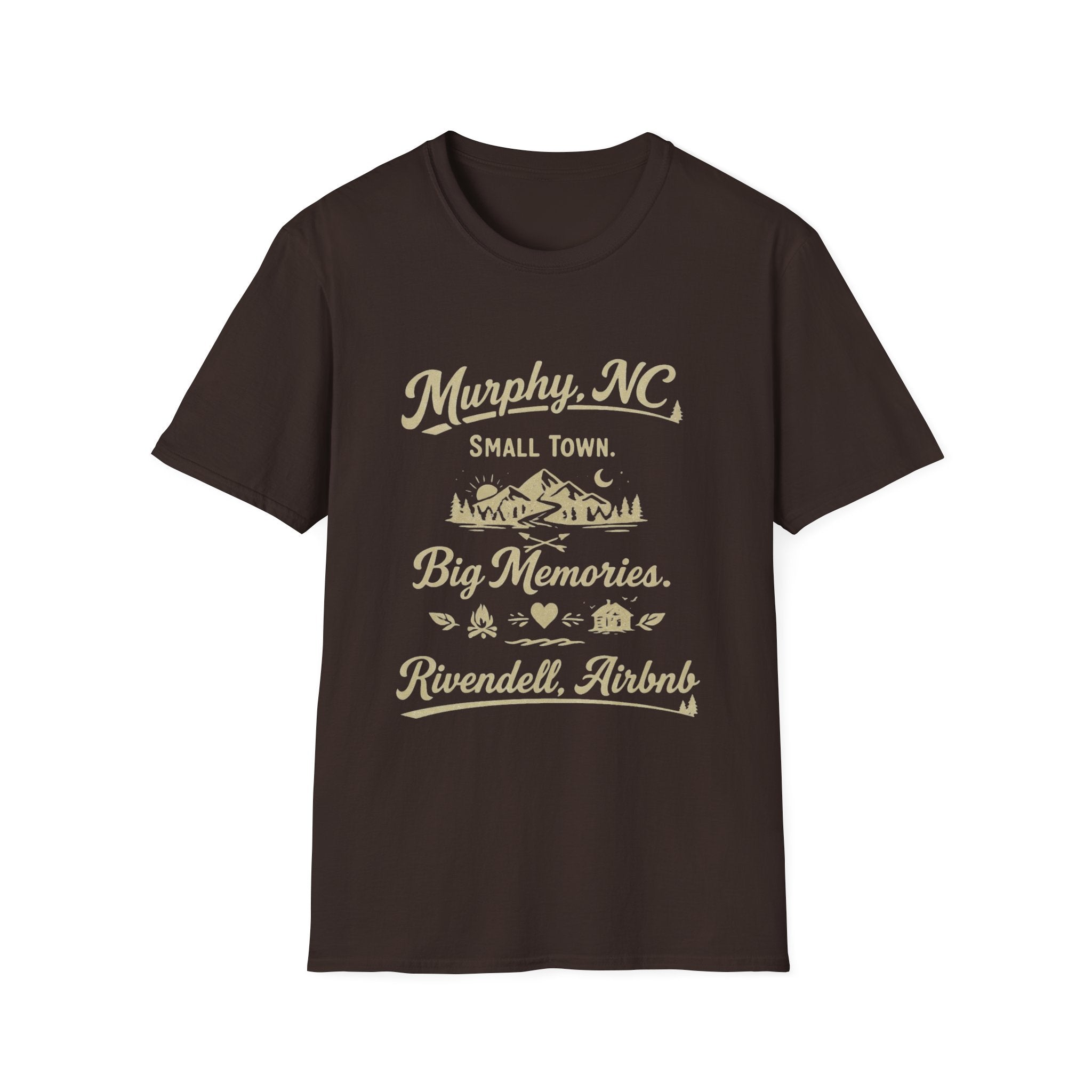 Murphy, NC Small Town Tee — Vintage Mountain Adventure T-Shirt
