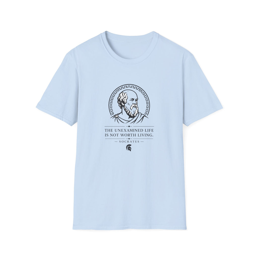 “The Unexamined Life Is Not Worth Living” Classic Socrates Tee