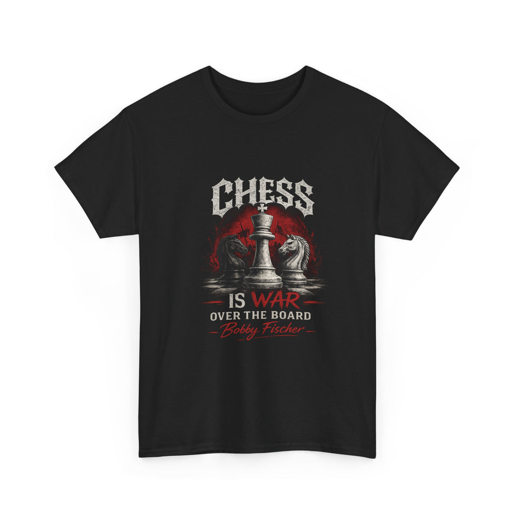 "Chess Is War Over the Board" Bobby Fischer Graphic Tee
