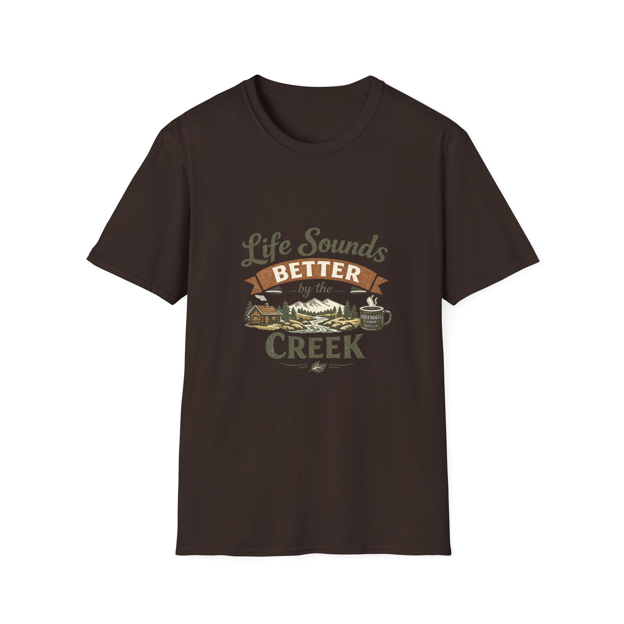 Life Sounds Better by the Creek Graphic Tee