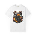 Ghost Riders Motorcycle T-Shirt — Flaming Skull Biker Tee